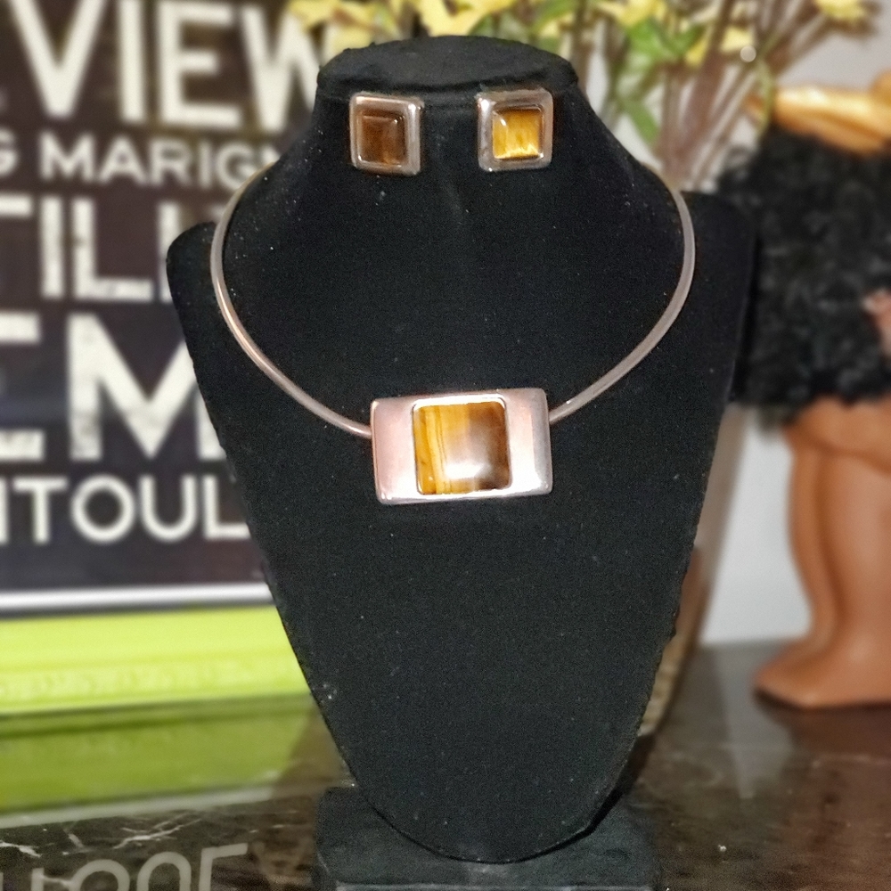 Earring & Choker Set